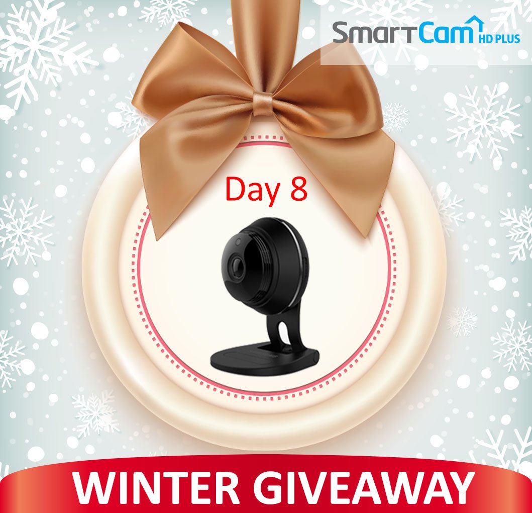 WisenetLife's tweet photo. It's the last day of our #SmartCamPlus winter giveaway. RT to enter &amp; share w/ friends to spread the holiday cheer! https://t.co/L3Mut7MNcb