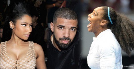AtwiIight's tweet photo. Nicki Minaj Warns Serena Williams: Drake Only Wants You Because He Couldn't Get With Me

https://t.co/qXj75hpUDq https://t.co/nOCzzG1J53
