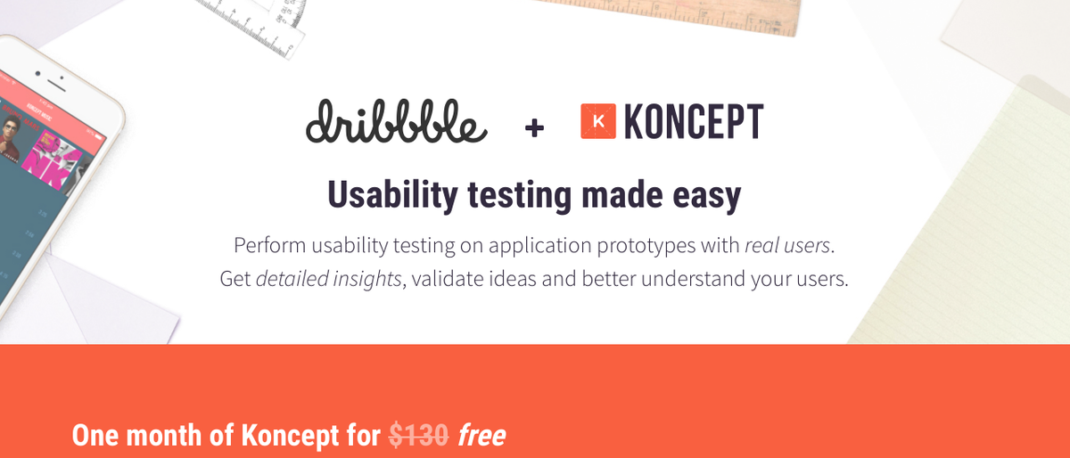 KonceptApp's tweet photo. Deal for #Dribbble! Free month of KonceptApp: https://t.co/qp5fKaFYXf . #ux #ui #design #usability https://t.co/0qcvpYTgd4