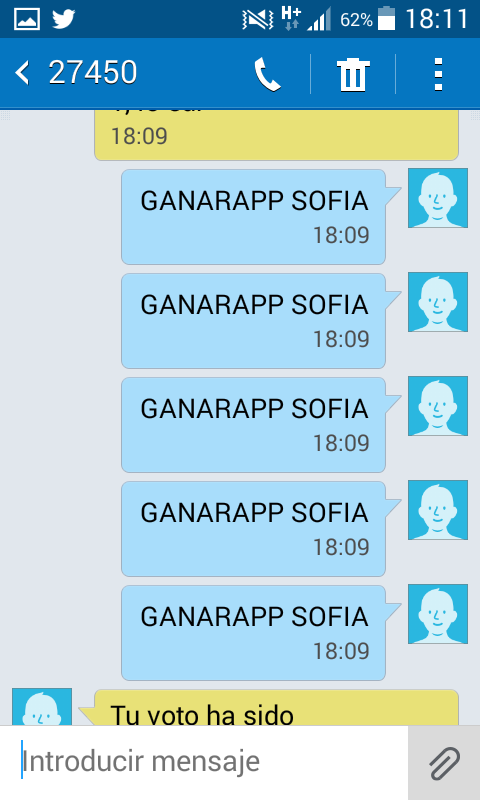 __elenadas__'s tweet photo. Sofia Ganadora 20 votos  #SofiaCierraGuadalix  GANAR SOFIA AL 27450 o llamadas 905810501 https://t.co/SYPv8yfRiY