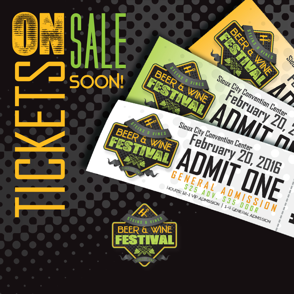 Save some of your Christmas money for S&amp;V 2016 Tickets. They will go on sale SOON! #IowaBeer