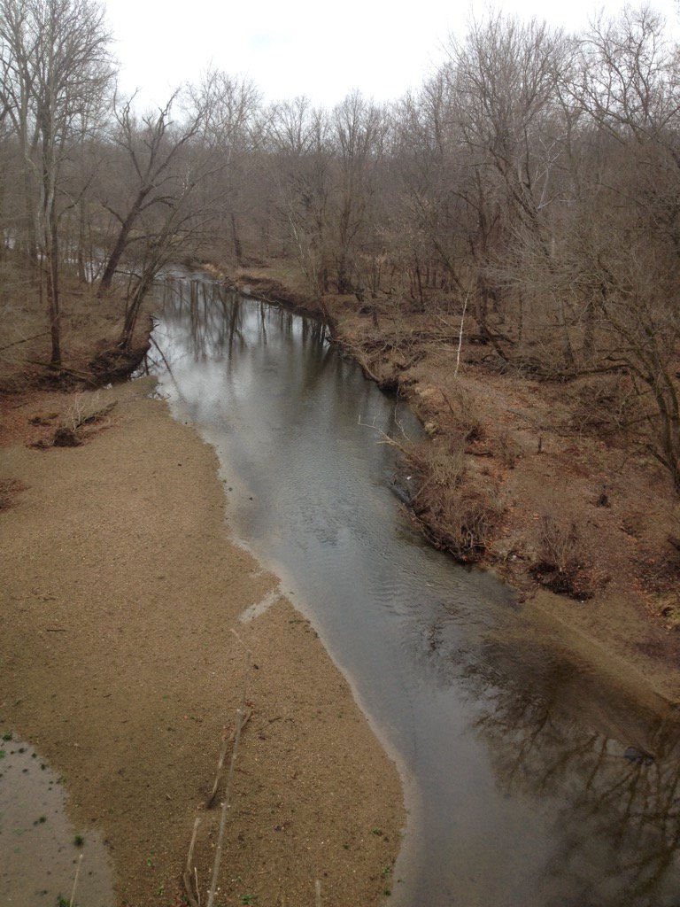 62 and cloudy in #Zionsville today.  Great walk on #railtrail