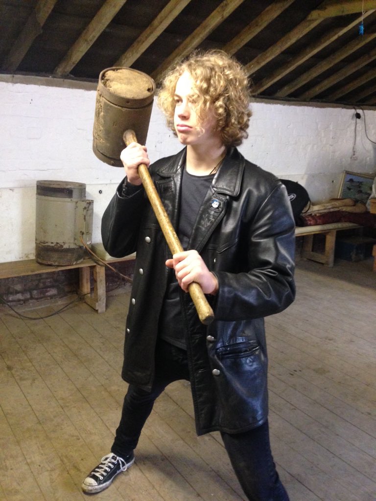 Wayward_Suns's tweet photo. We shot a video today for the new single with Patrick Mateer was a load of fun... https://t.co/VYJMuiqA08