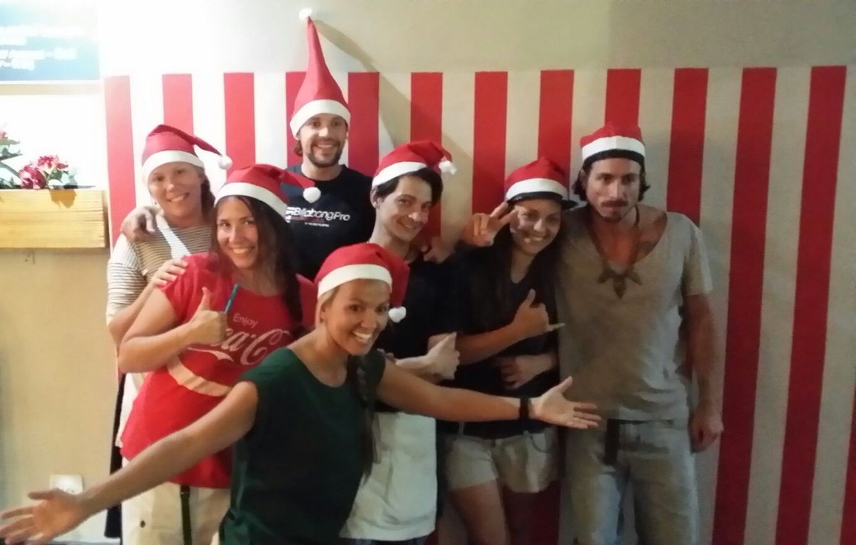 Staff &amp; customers ready for the eve before Christmas Eve!
#WeLoveCapeTown