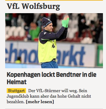 jonnedza's tweet photo. Wolfsburger Nachrichten fortæller der bliver arbejdet på at sende ham her til København ! #sldk #nb52 #københavn https://t.co/oxvj25qAsD