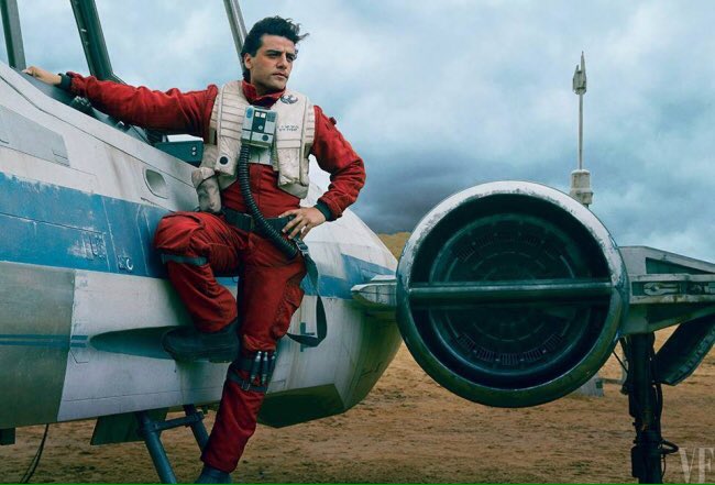 Poe I mean, Oscar Isaac. Wait, Poe!No, Oscar..!?I mean... zaddy 