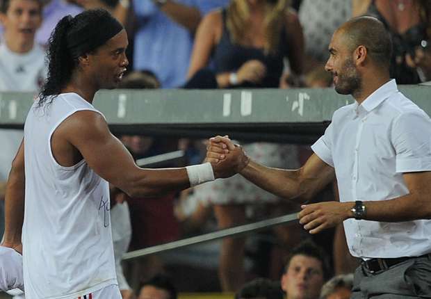 Ronaldinho: Pep Guardiola Bakal Sukses Di Mana Saja - bit.ly/1MwAAP7