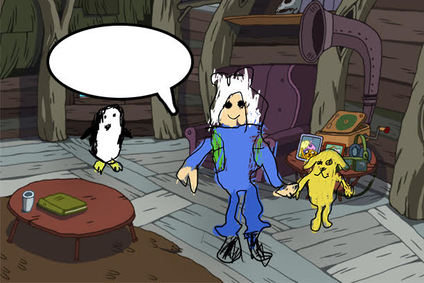 JodiNavta's tweet image. PeregrineFalcon1's 1st Wacom drawing (age 6) for #AnimationTime contest. Ready for a new tech course soon! 
@DIY