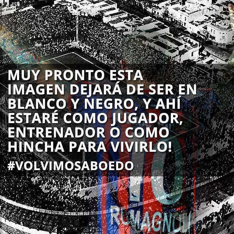 ElPipiRomagnoli's tweet photo. Enorme alegría, #VolvimosABoedo https://t.co/ozlghmZSWa