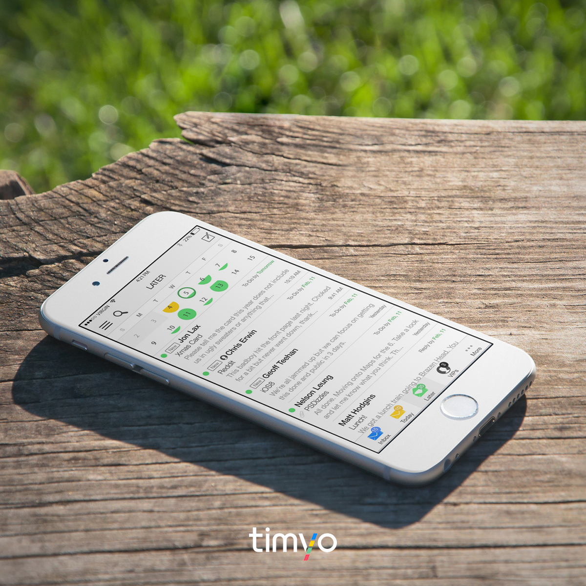 #Timyo is now available on the App Store! Download the app and start saving time! #emailapp apple.co/1jQLx78