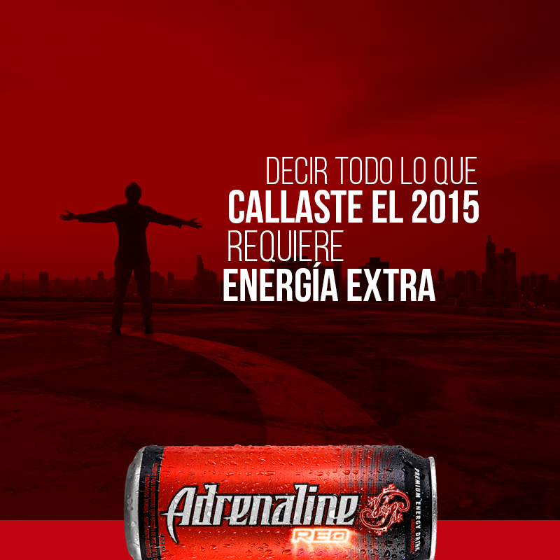 AdrenalineRedCl's tweet photo. En esta última semana del 2015 te invitamos a comentar todo lo que no dijiste en el año!! #AdrenalineRed https://t.co/kVUpCy7pSK