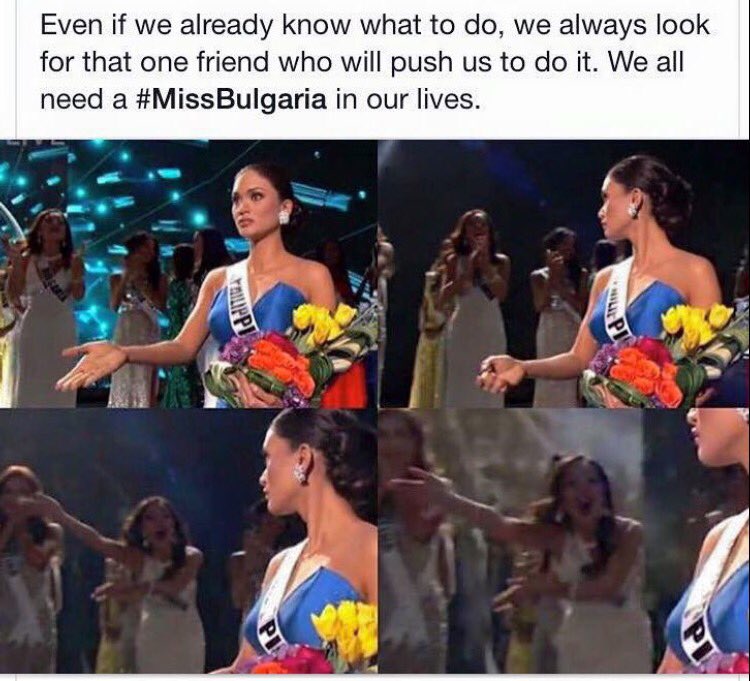 TPironkova's tweet photo. We all need a #MissBulgaria in our lives 😌🤗💜 https://t.co/IE3XI42WzO