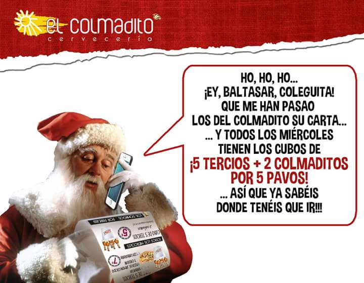 Bokatines_Bdjz's tweet photo. Os esperamos! Felices fiestas!!!
#colmadito #Badajoz https://t.co/8OZLIH6TRG