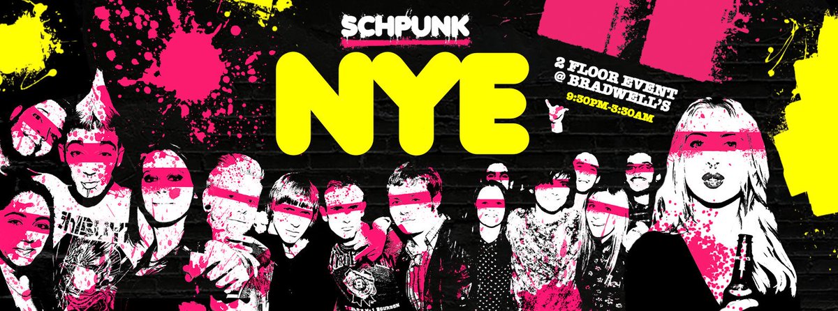 Schpunk New Year's Eve Party @ Bradwell's Bar #Romford

Tickets £8 / £10 without ticket

brownpapertickets.com/event/2471313