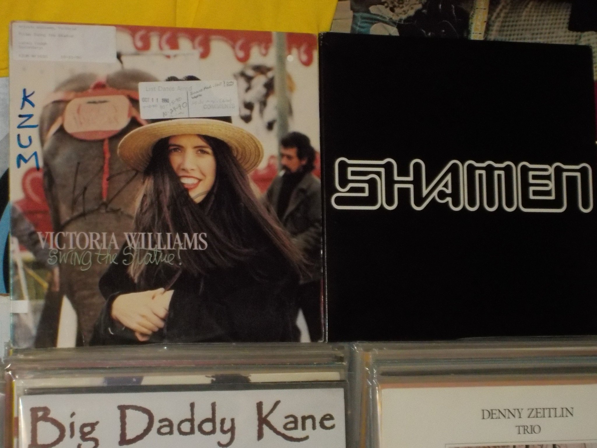 Happy Birthday to Victoria Williams and the late Will Sin of the Shamen 