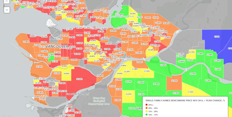 DailyHiveVan's tweet photo. Mind-boggling maps show where you can (and can't) afford real estate in Metro #Vancouver 
 https://t.co/DNO5aAUC7H https://t.co/SjT4fpwAJh