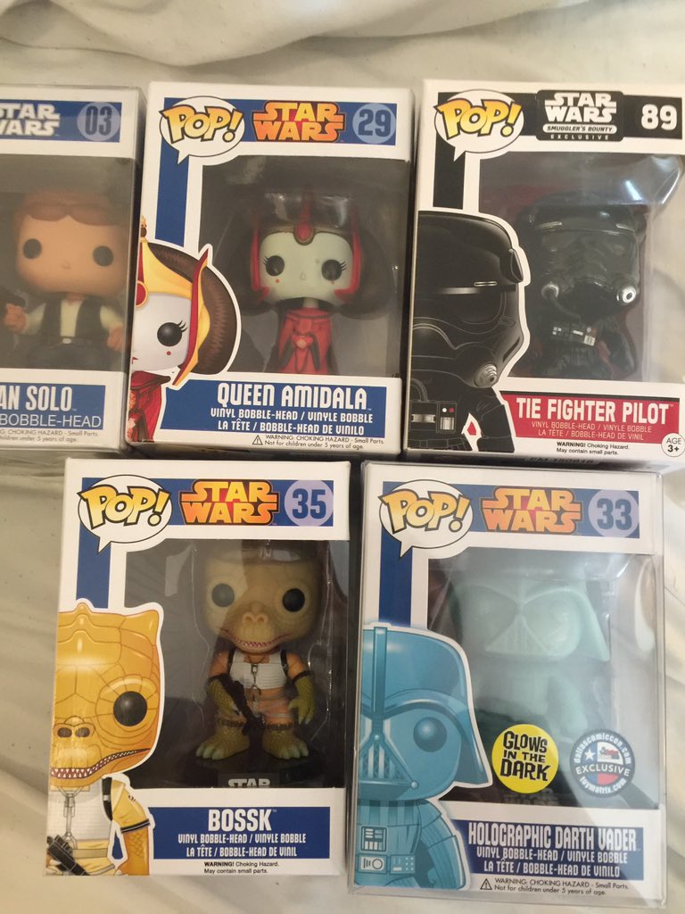PlayBattlefront's tweet photo. New #StarWars #StarWarsTheForceAwakens  #funkopops arrivals! https://t.co/u3TOmVNZZF