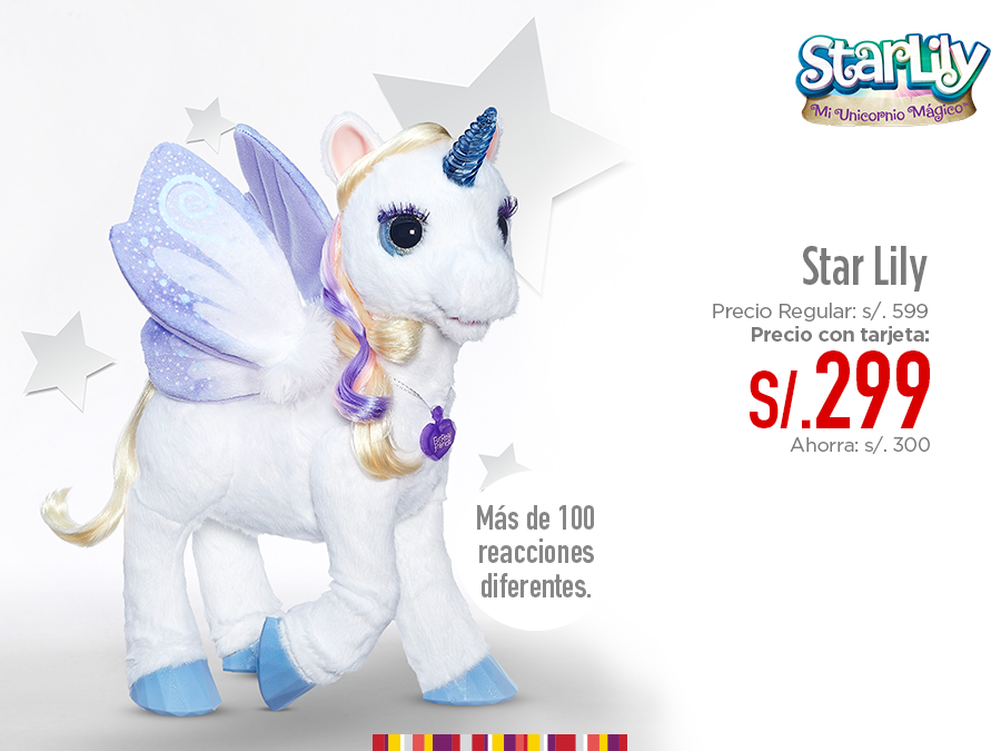 starlily mi unicornio magico falabella