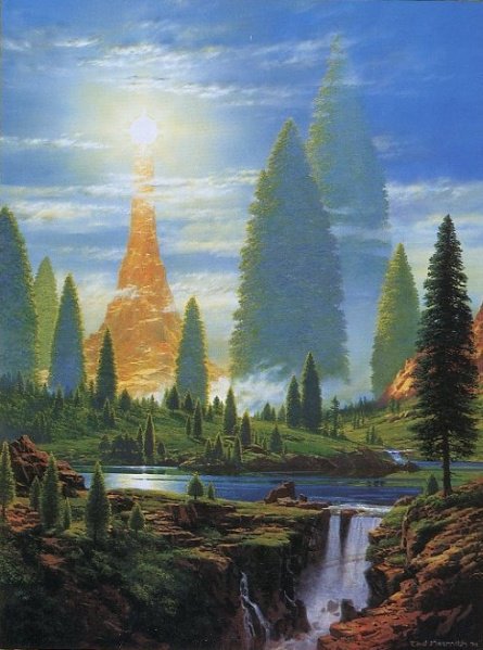 mwitkowski5's tweet photo. #Illuin North Lamp of the #Valar @TedNasmith https://t.co/Ic2tPq2eIL
