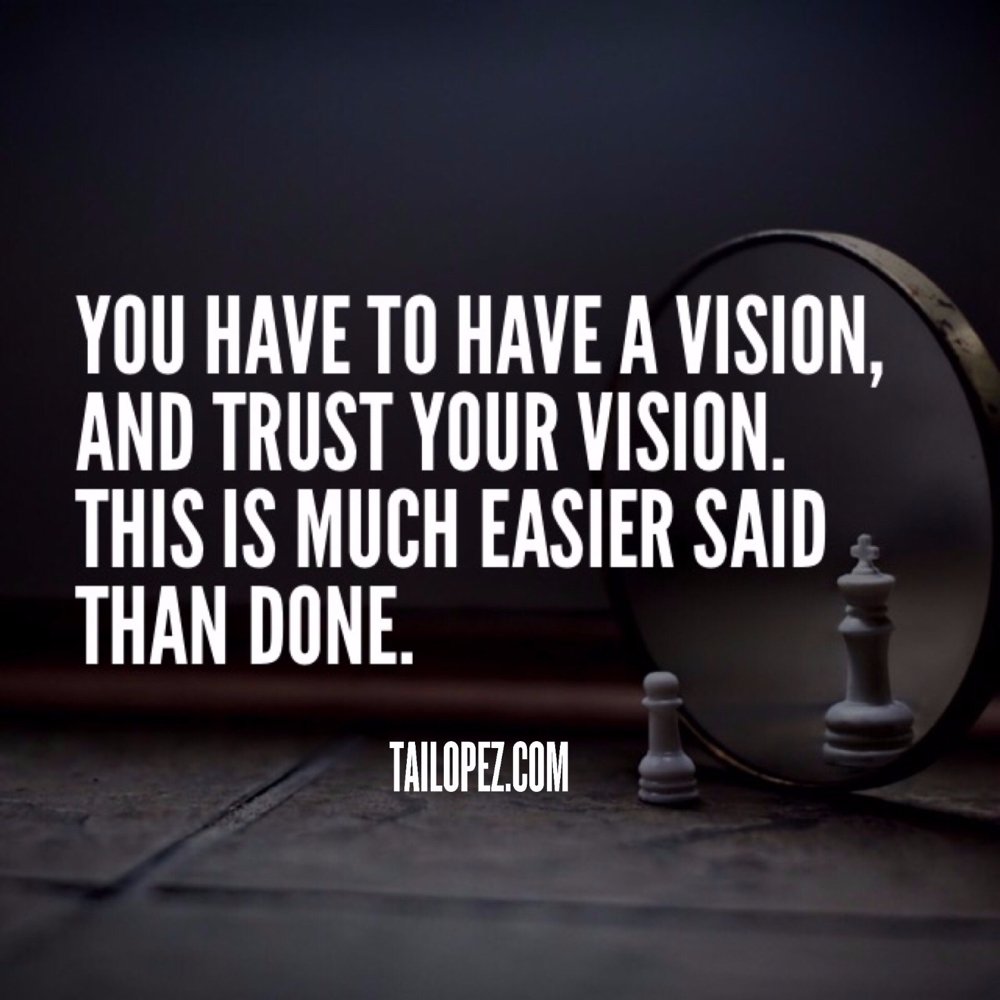 tailopez's tweet photo. Most people have 1 or the other: Tons of dreams but no faith. Or confidence in themselves but no realistic strategy. https://t.co/c97TQoqada