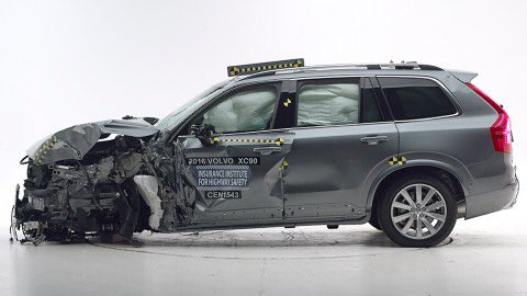 10 veiligste auto's van 2015,volgens crashtesten van Euro NCAP. Volvo XC90 is grote winnaar. bit.ly/1QIlL40