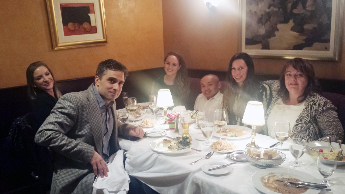 The KIMBO team enjoyed a merry time @ #lecrocodile. A terrific year, thanks to a fantastic team &amp; wonderful clients.