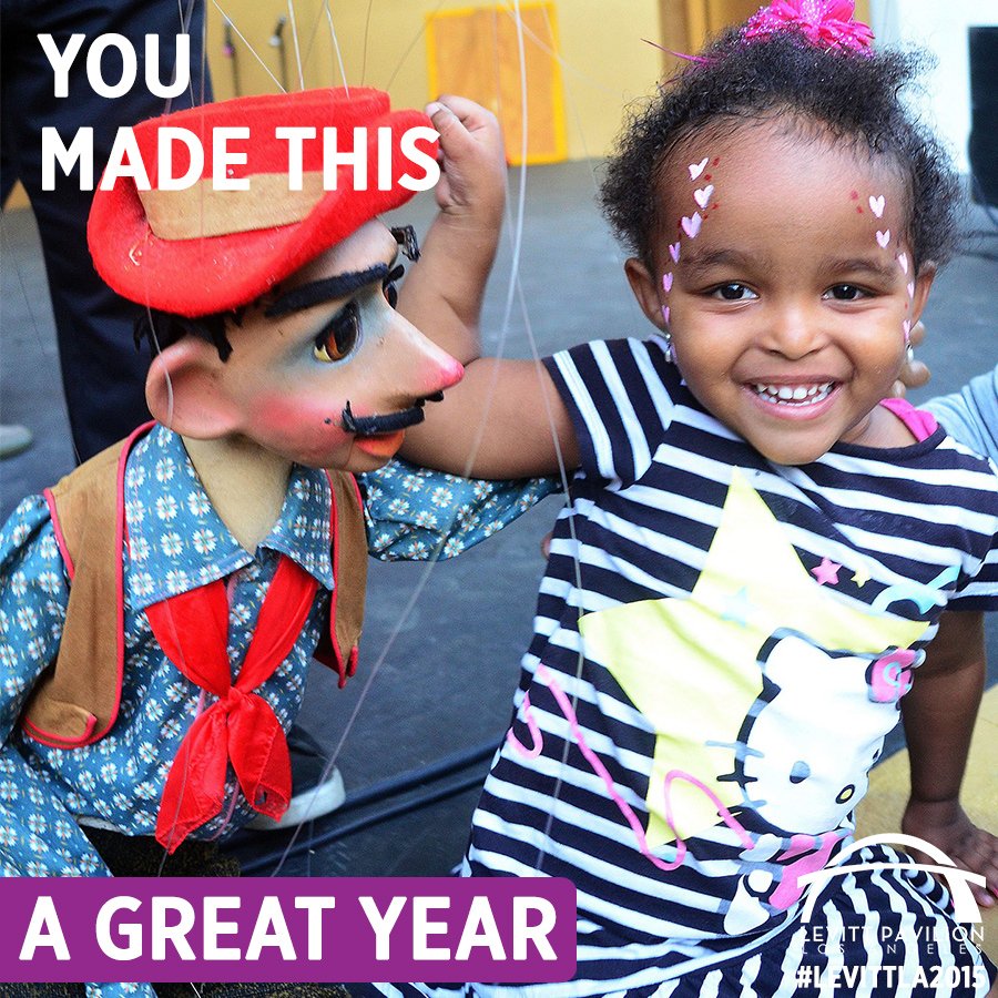 .@LevittPas inspired people to celebrate giving on #GivingTuesday &amp; raised winter funds for their summer series