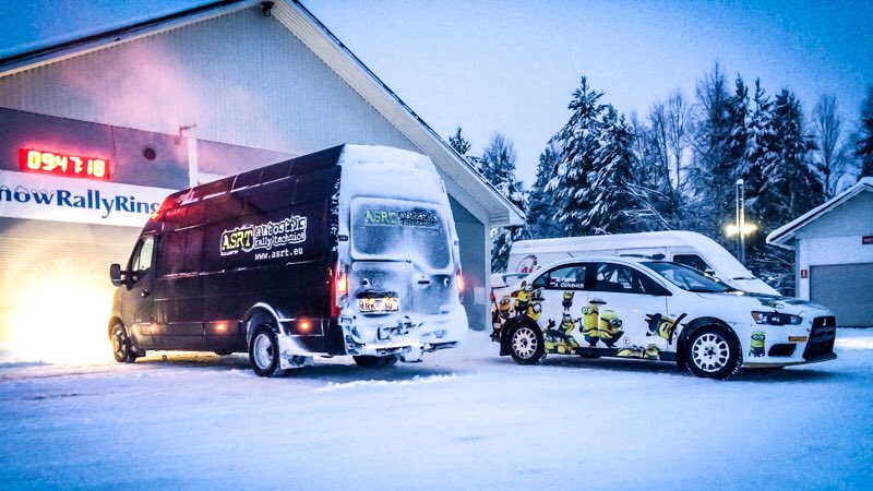 3day tests in Rovaniemi @snowrallyrings #performance#tests#practice#asrt#nextseason
