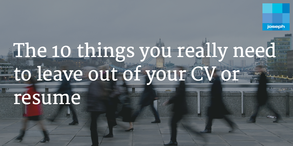It's time to dust off your CV but before you do, make sure you avoid these things first! bit.ly/1XYUtEZ