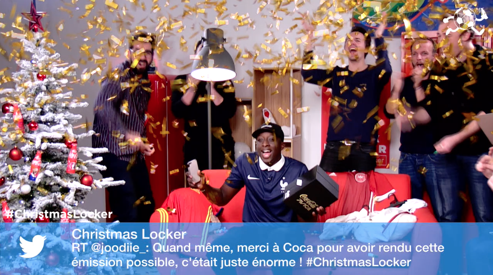 Sebalesage's tweet photo. C'était ça le #ChristmasLocker !!!!! Bravo @HappinessFC https://t.co/q5FGjWdFDE