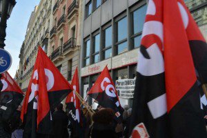 CGTpopulare's tweet photo. Continúan las movilizaciones de CGT en defensa del Convenio Colectivo https://t.co/gBNUHg2lEj https://t.co/RdE2r4slna