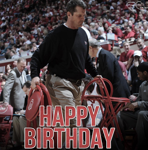 Indiana Jokingly Wishes \"Former Basketball Manager\" Jim Harbaugh A Happy Birthday  