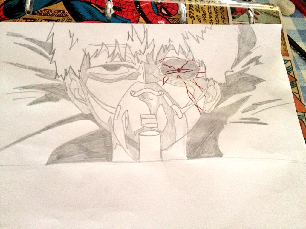 enia_OMG's tweet photo. Ken kaneki cuando despierta en el hospital
#Osgusta? https://t.co/UOOUuP8o5G