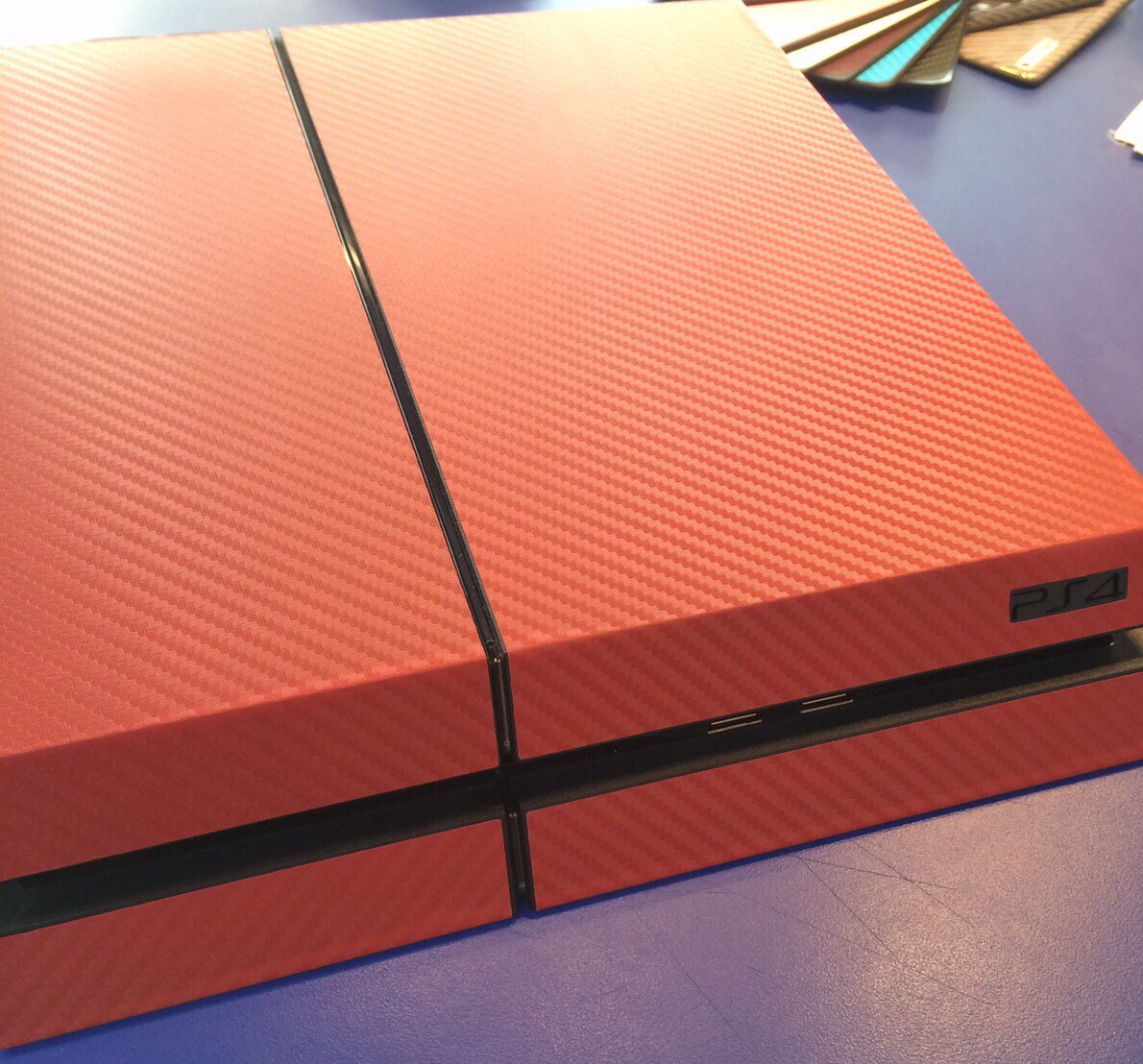 GhostArmorCorp's tweet photo. PS4 Protection #ghostarmor #alwaysuseprotection #ps4 #getyourstoday #custom https://t.co/J0cpfzFrIS https://t.co/y2KL7sisiz