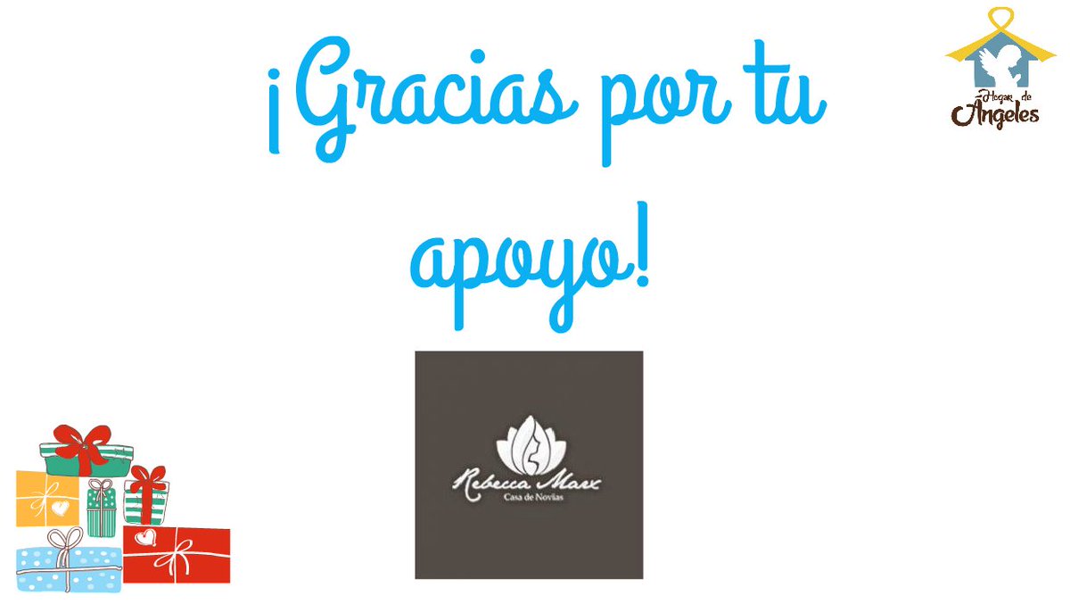 ¡Gracias #RebeccaMarx! #YaEresParteDelMilagro