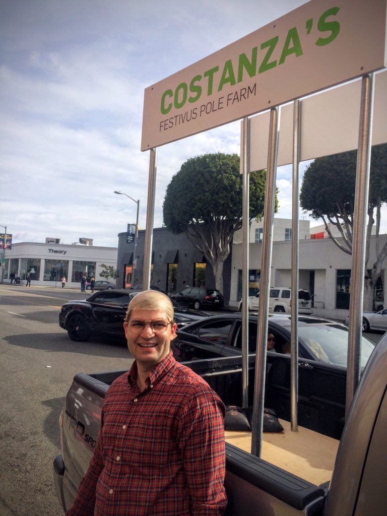 n_contino's tweet photo. Happy Festivus from the rest of us! @dombocombo #SeinfeldApartment #hulu https://t.co/adcQHzTY3m