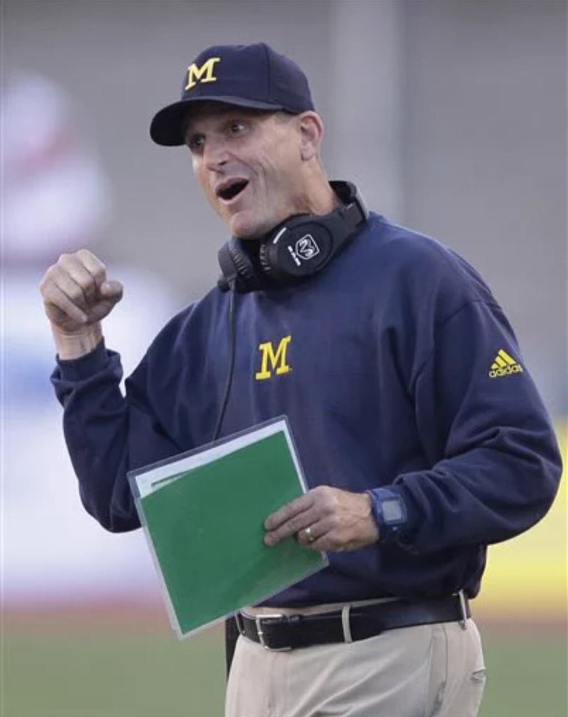 Happy Birthday to the greatest coach on this planet, Jim Harbaugh. GO BLUE 