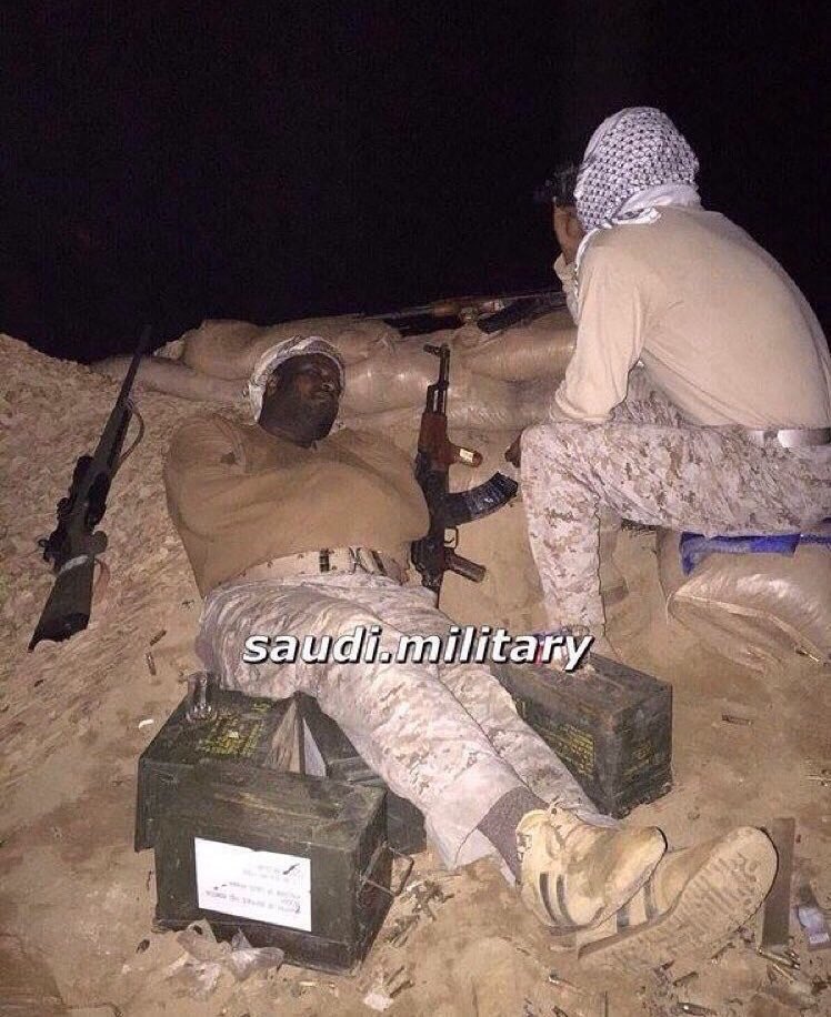 في أحد أطراف المملكة جنودٌ إفترشوا الأرض وإلتحفوا السماء لكي ننعم براحة وأمان
اللهم كن عونًا لهم وسدد رميهم .