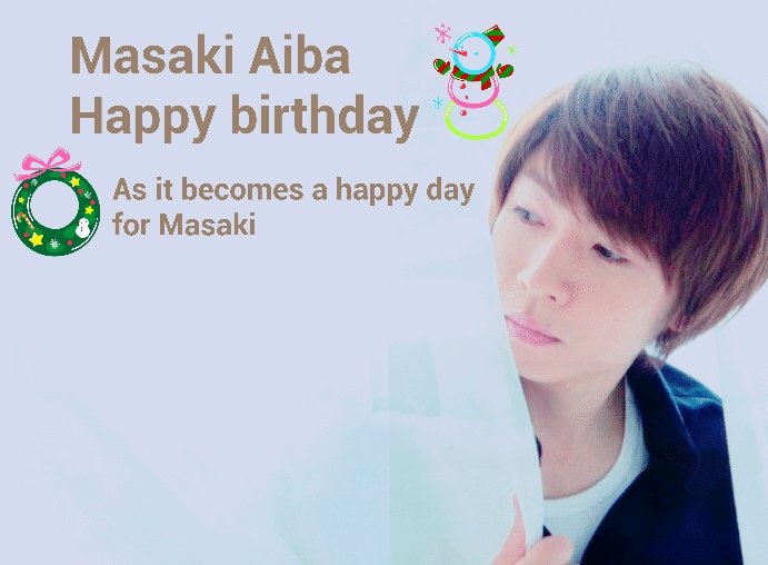 Masaki Aiba

Happy birthday    