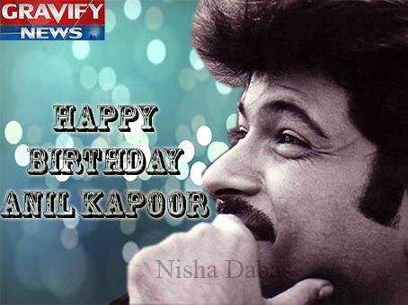 Gravify News wishes a very happy birthday to the Bollywood Star Anil Kapoor 