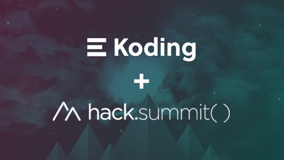 koding's tweet photo. Join the world's largest hackathon, and you could win $100,000! https://t.co/ZAzzzsFE1G #hacksummit #hackathon https://t.co/4ELeh1Ov7n