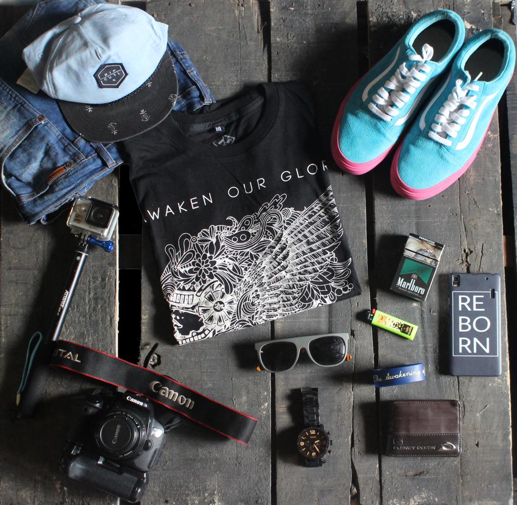 Outfit out the day with "Awaken Our Glory" Tees Merchandise SMASA REBORN 2K15. Grab it fast ! 👊