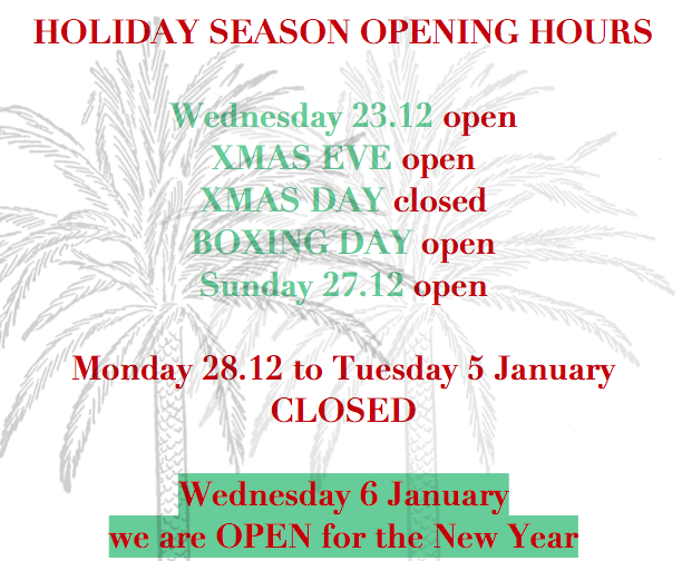 Mankoushe's tweet photo. Happy Christmas &amp; holidays to all our wonderful customers &amp; friends. We're open today! Boxing Day. AND the weekend. https://t.co/FgyAcEosW1