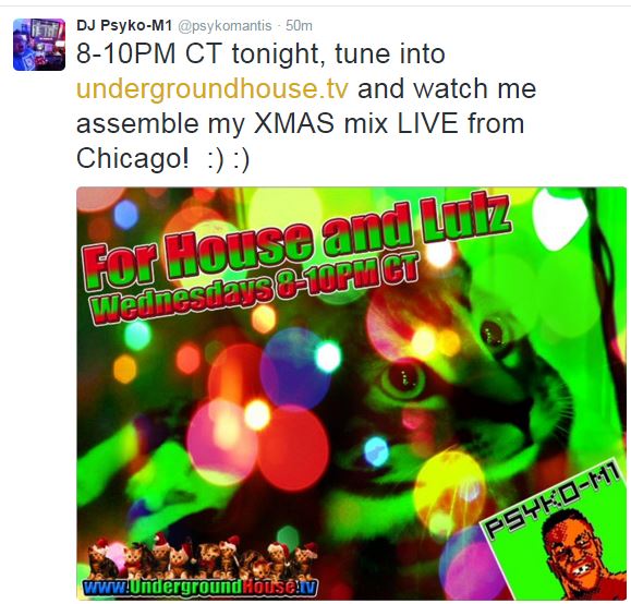 psykomantis's tweet image. Tonight!  #housemusic #ns7II #Livemixtapes #Chicago @Numark #funk #lulz #ChristmasEveEve