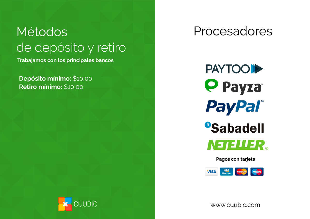 cuubic_es's tweet photo. No hay dos sin tres, primero Payza, luego Neteller y ahora Paytoo. Proceso completado de procesadores. https://t.co/p594C62PcB