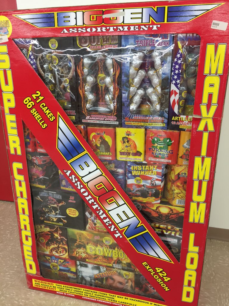 RacingReporter's tweet image. Tony wants a $700box of fireworks