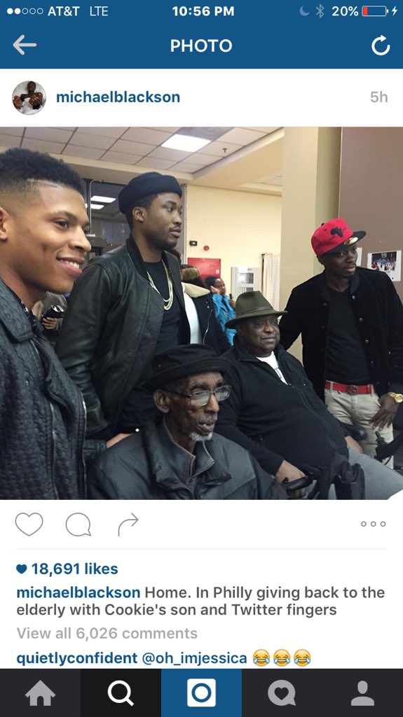 SebastianAvenue's tweet image. Michael Blackson vs. Meek 😂