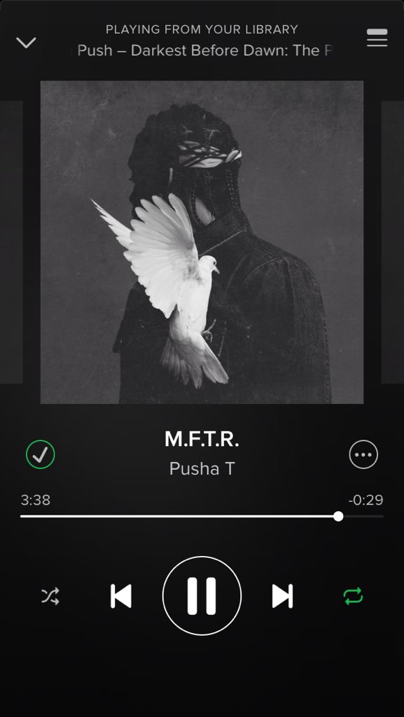 InsightSounds's tweet image. Currently @PUSHA_T #DarkestBeforeDawn