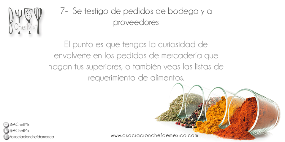 Mony_VD's tweet photo. Buenos consejos para mejorar cada día siempre !! #achefmx #pasion #gastronomía #estudiantes https://t.co/ZscT3pviGq