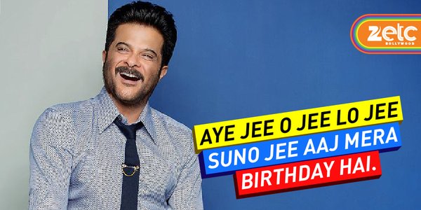 Happy Birthday to the \\\"Ekdum Jhakaas\\\" hero of Bollywood, Anil Kapoor. to wish him. 